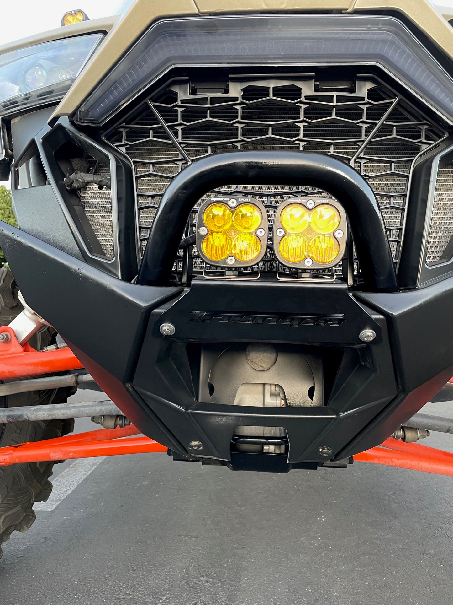 RAGING MOTORSPORTS POLARIS RZR PRO XP front light mount