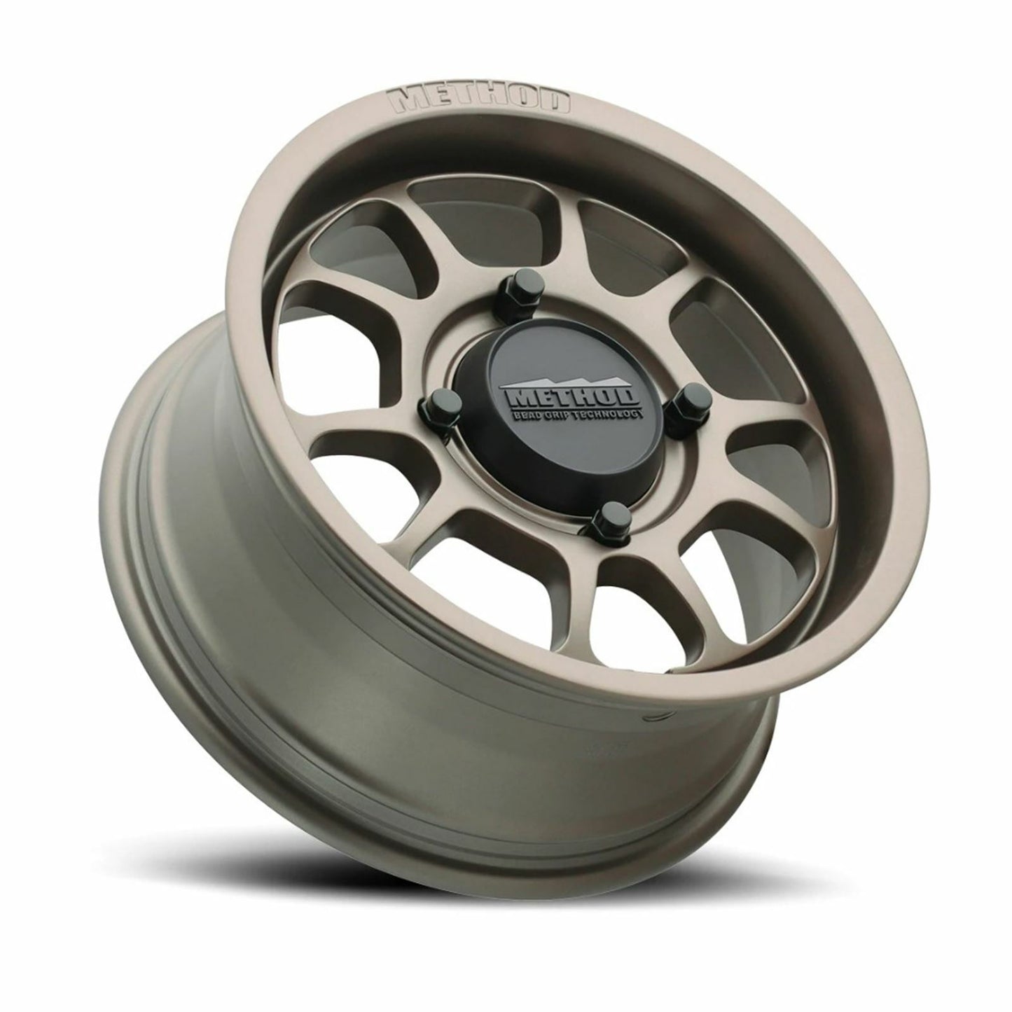 METHOD RACING MR409 Bead grip wheel - 14X7, 4/136, 5+2, Steel grey MR40947047452
